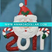 Poly Clay Christmas Decoration Pendants