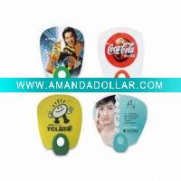 Wholesale fashion PP advertising fan