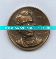 Wholesale Custom Vintage Brass Coin, Sports Medal, Antique Metal Coin Souvenir