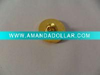 high-class gold metal badge