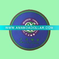 Wholesale 3D advertising plastic glass coaster