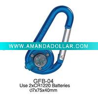 Wholesale keychain carabiner light