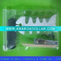 Transparent pvc packaging bag of simple style