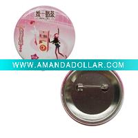 Tin badge