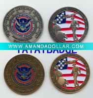 alloy coin enamel finish