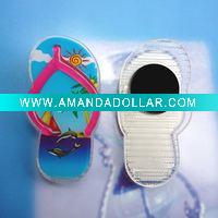 cute slipper clip fridge magnet