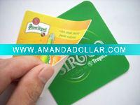 PP plastic coaster