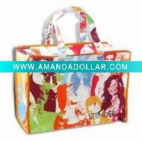 pe woven zipper bag