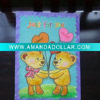 Wholesale handmade valentine's gift card