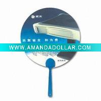 Wholesale fashion PP plastic fan