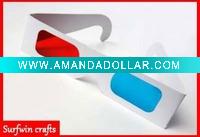 3D paper glasses