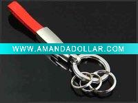 Wholesale Promotional Leather Keychains
