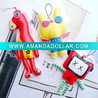 Wholesale handmade leather phone pendant