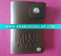 Wholesale Promotion gift PU name card holder