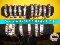 Wholesale fashion leather bracelet,genuine leather bracelets,cow leather bracelet