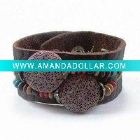Wholesale leather bracelet,PU bracelet