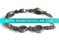 Wholesale Fabric Alloy bracelets