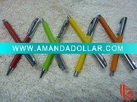Wholesale QS50LB promotional leather ball pen