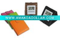 Wholesale Leather Clock