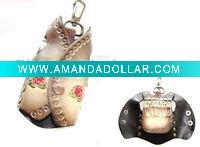 Best price leather key Purse