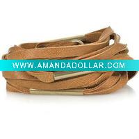 Wholesale Lady Fashion Leather Bracelet