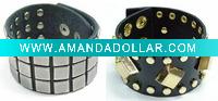 Wholesale kzb01 fashion leather bangles