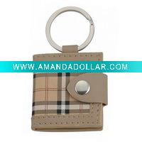 Wholesale pu keychain bag