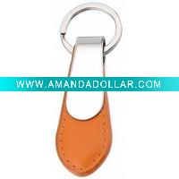 Wholesale good quality leather keychain