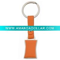 Wholesale leather fashion keychain