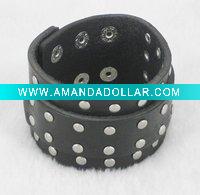 Wholesale Fashion leather bracelet