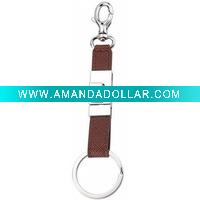 fashion leather keychain