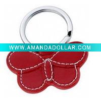 Wholesale leather animal keychain