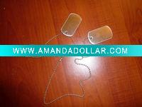 Wholesale metal military dog tag