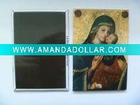 souvenir rectangle fridge magnet
