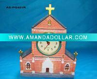 Wholesale resin clock decoration