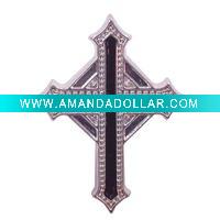Wholesale New Style Zinc Alloy Religious Metal Cross