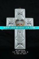 Wholesale Polyresin Hanging Cross Religious Crafts