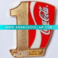 Wholesale alloy gold badge