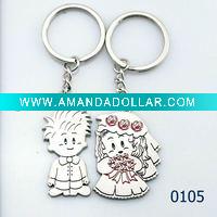 Dream wedding key chain