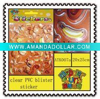 monkey stereo removable student sticker
