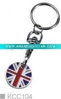 2011 trolley coins keychain