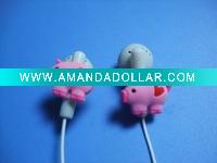 PVC earphone charms