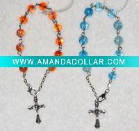 Wholesale acrylic bracelet, religions/rosary bracelet(R416-417)