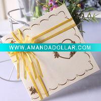 Wholesale elegant wedding decoration with nice ribbon -- W080A