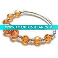 Crystal mesh bracelet