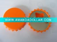 Wholesale round shape magnetic bottle opener