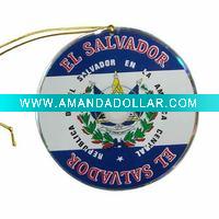 Promotional CD Flag Car Hanger