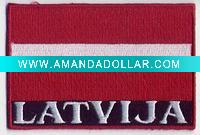 Embroidery Flag For Wearing Apparel