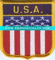 Wholesale Camouflage Flag Patch