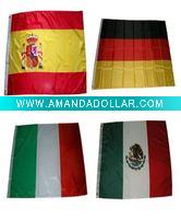 Wholesale Hot sell polyester national flag